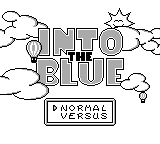 Into the Blue (Homebrew) — Title screen